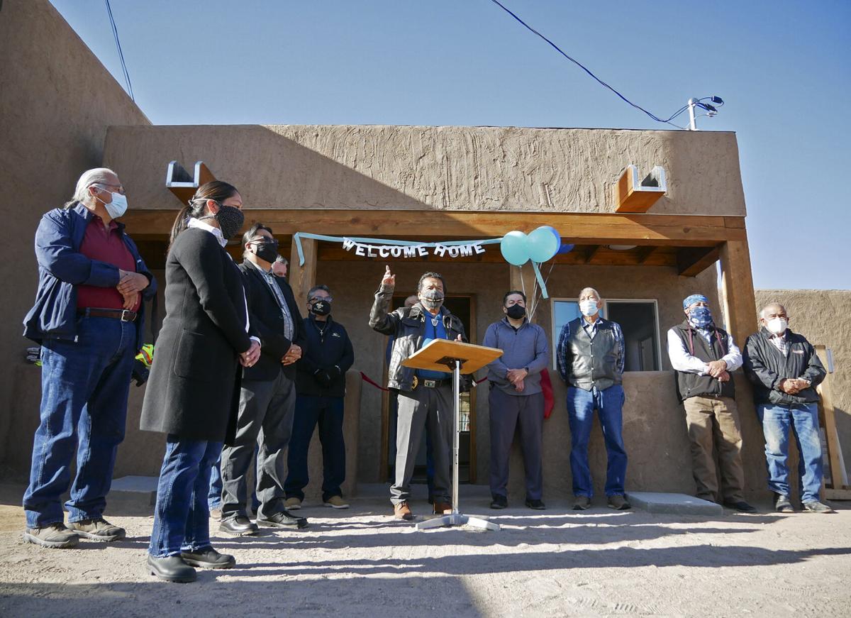 Pandemic relief helps Santo Domingo Pueblo fix stormdamaged adobe