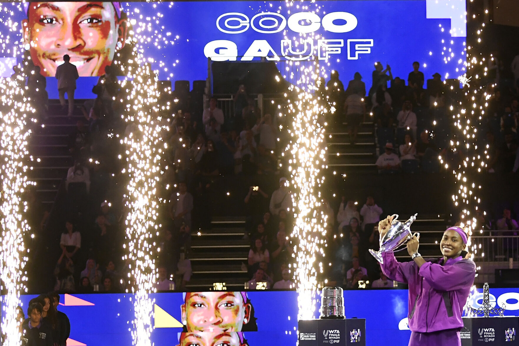 Coco Gauff Wins WTA Finals For The First Time By Rallying To Beat Zheng ...