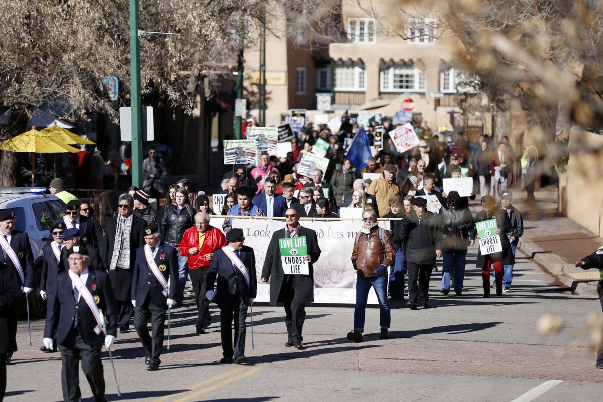 Anti Abortion Rallies Mark Second Day Of Legislative Session Local News Santafenewmexican Com