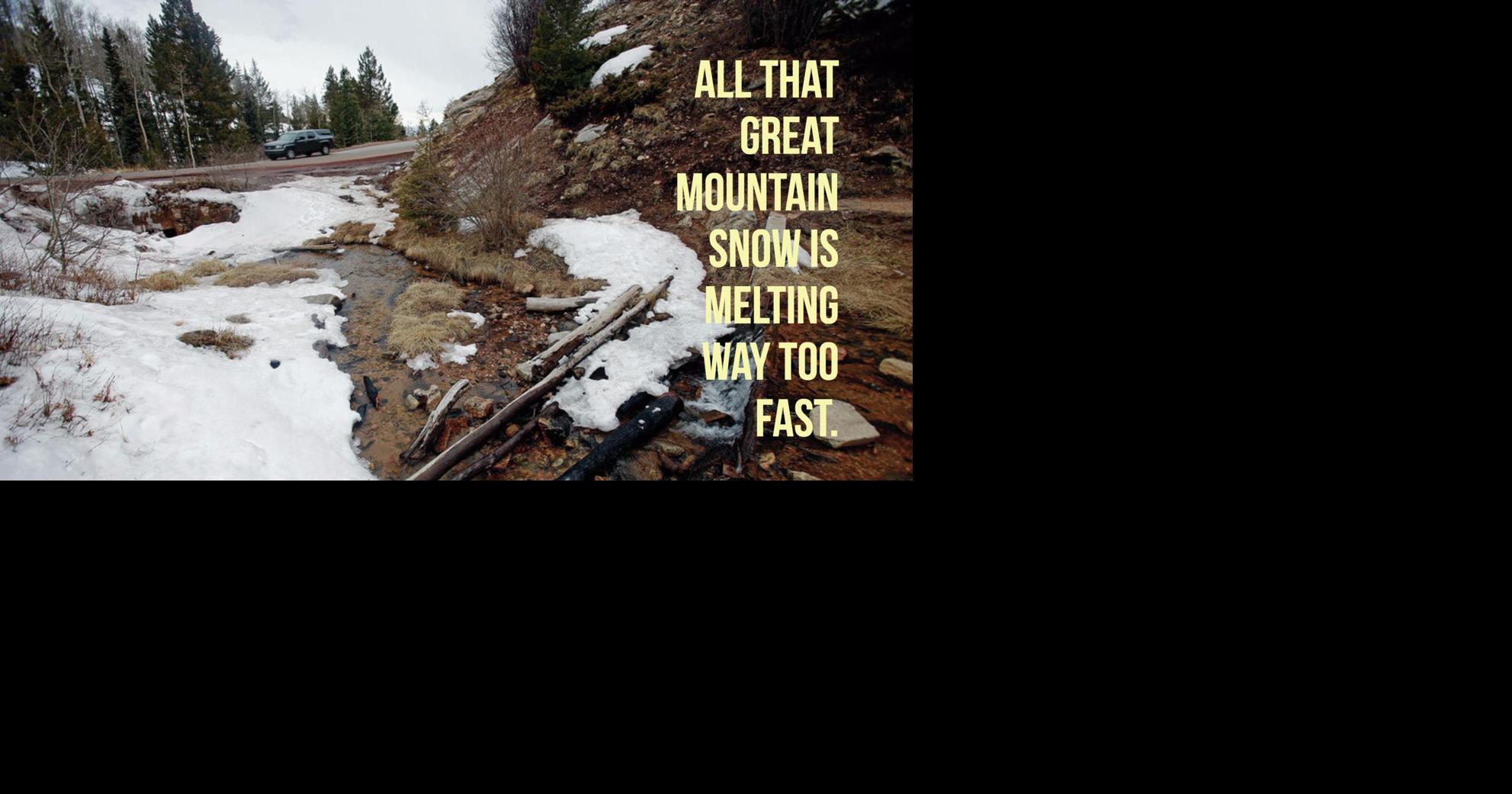 Warm weather threatens snowpack ahead of spring runoff season | Local ...