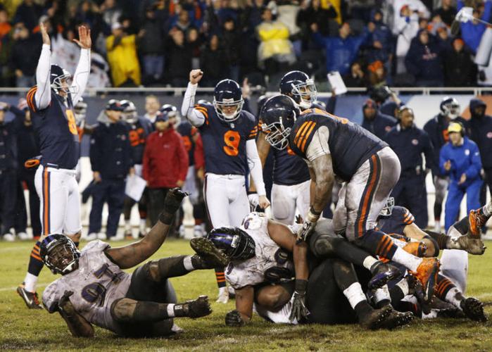 Bears-Ravens game in Chicago resumes after two-hour weather delay