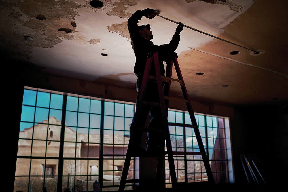 Historic Guadalupe Street building being remodeled for communal workspace, cafe, yoga