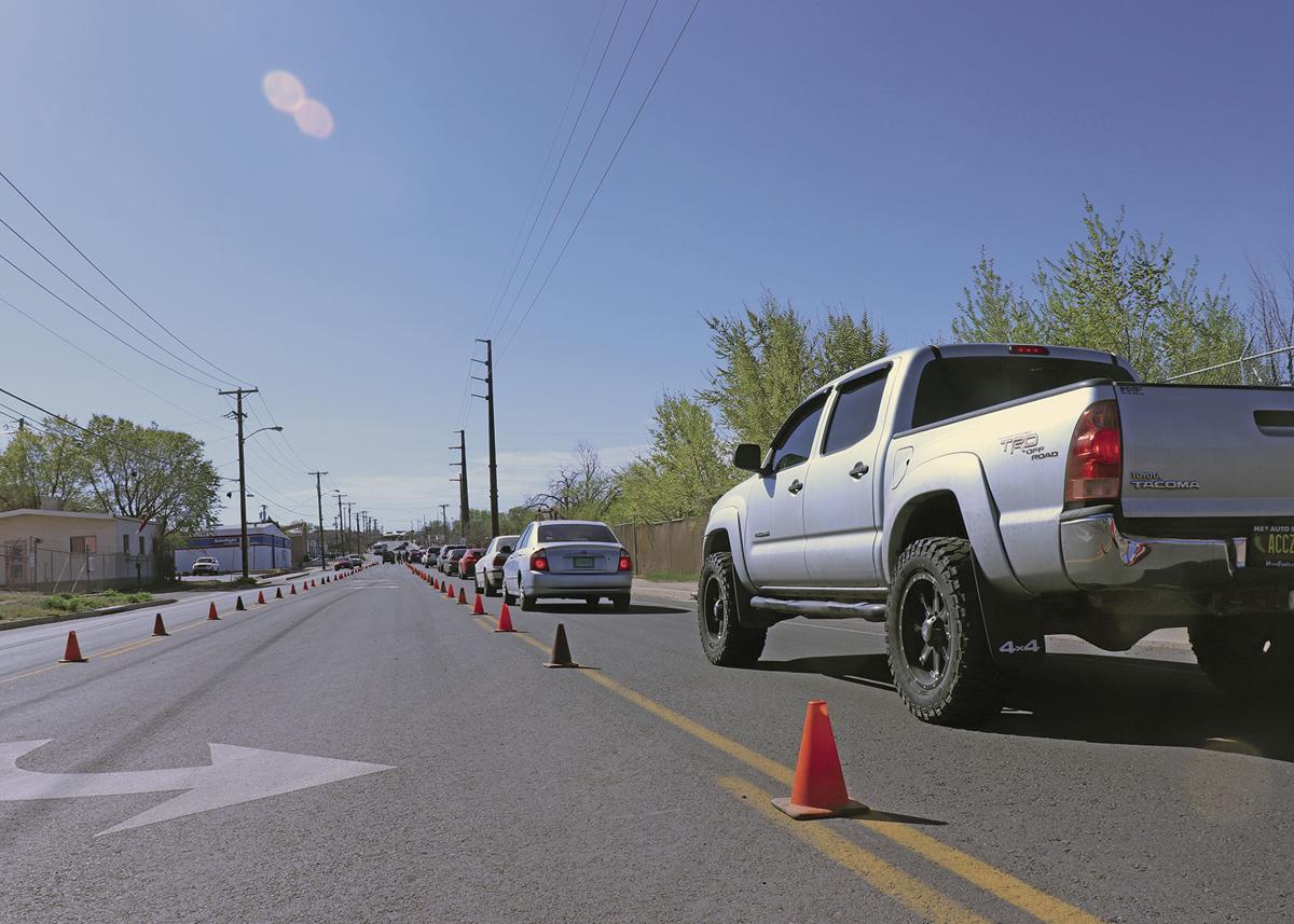 Food Depot Serves Over 3 000 People In Two Hours Saturday Coronavirus Santafenewmexican Com
