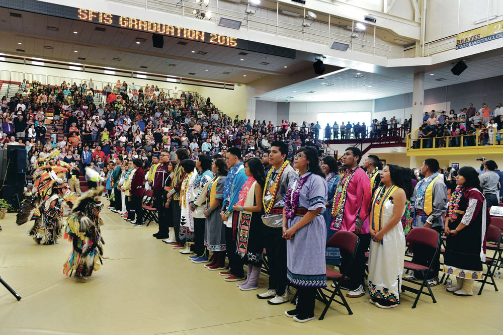 Santa Fe Indian School graduation a celebration of tradition and family | Education | santafenewmexican.com