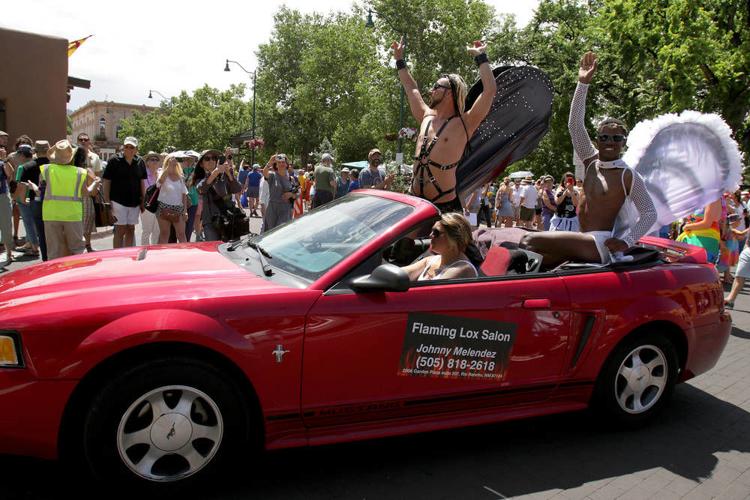 LGBT community gathers in Santa Fe to show their pride Local News