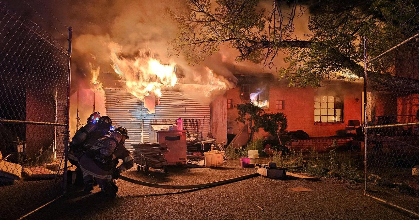 Fire in Española early Monday morning destroys home - Vimarsana News