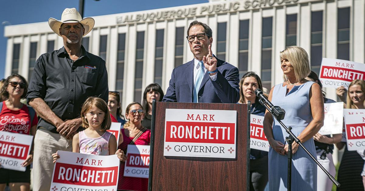 Ronchetti Ines Ronchetti unveils education plan | Local News | santafenewmexican.com