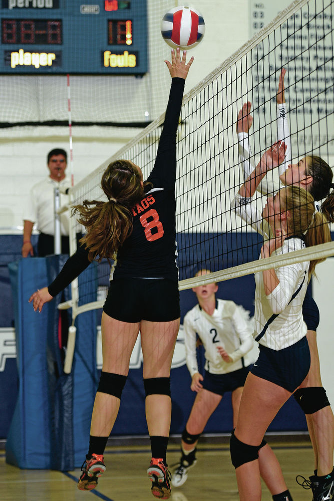 Taos Tigers sweep Santa Fe Prep in volleyball | High School ...