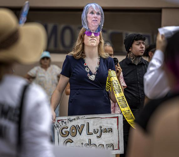Protesters 'shame' New Mexico public officials over data center | Local ...