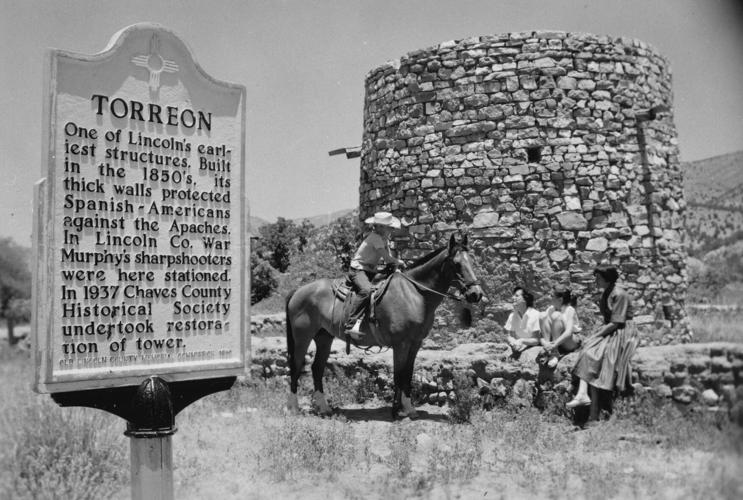 A stone torreón for Agua Fria Home/Real Estate