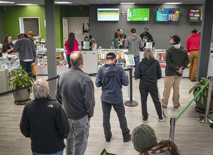 Cannabis shoppers rise early to get first dibs on legal marijuana