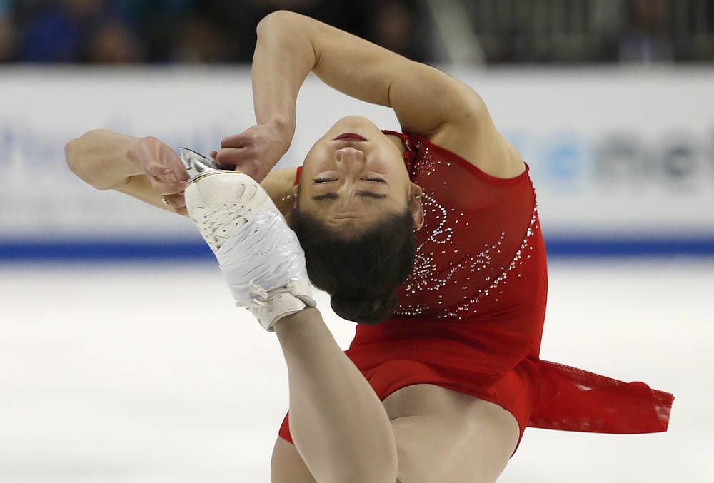 Mirai Nagasu Lands a Triple Axel in the Winter Olympics 2018