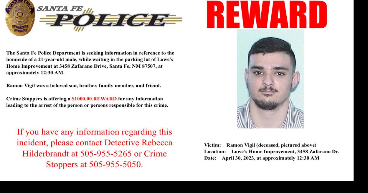 Santa Fe police ask for public's help solving 2023 homicide | Local ...