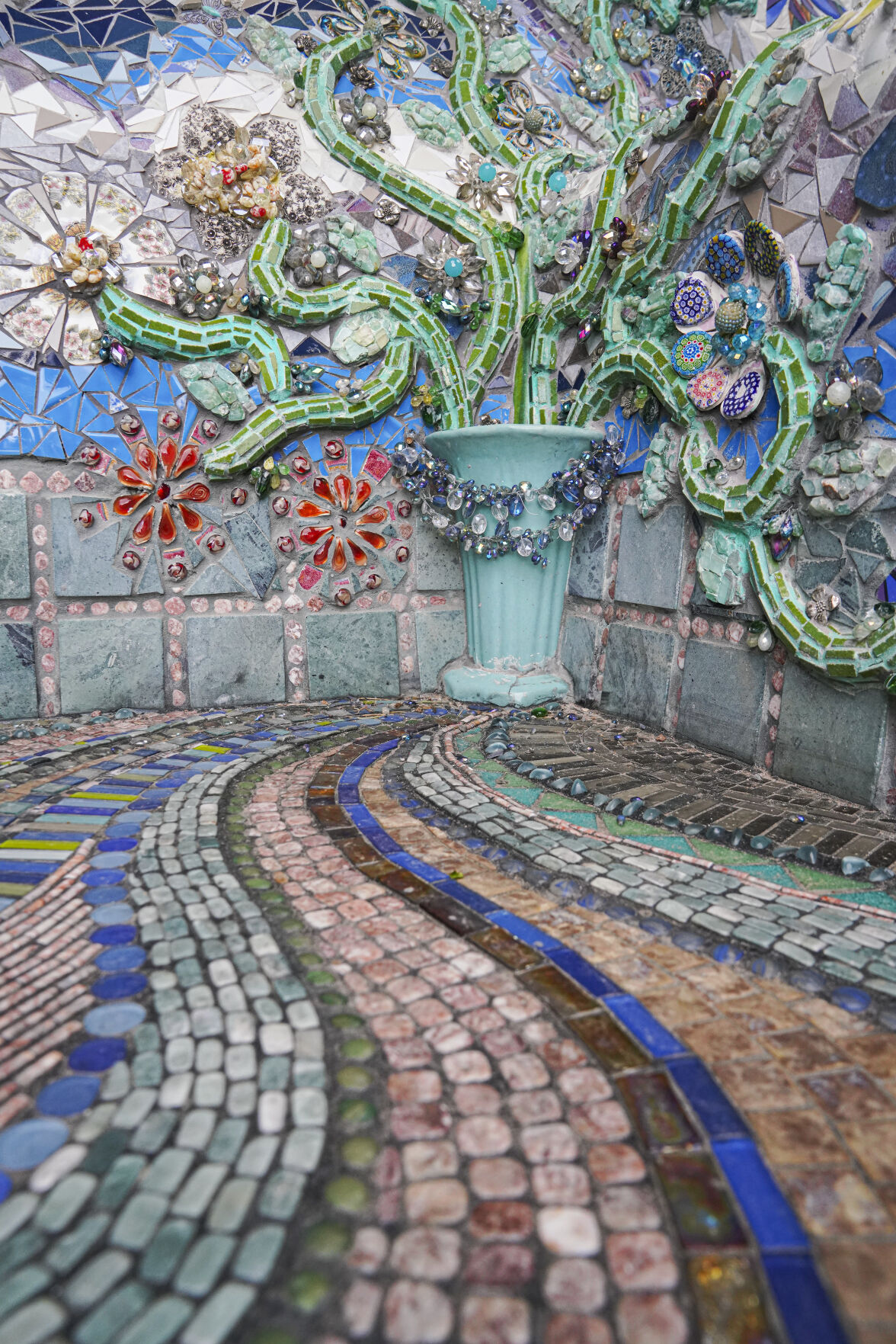 A riot of radiant color: Alice Bailey's mosaic house | Art