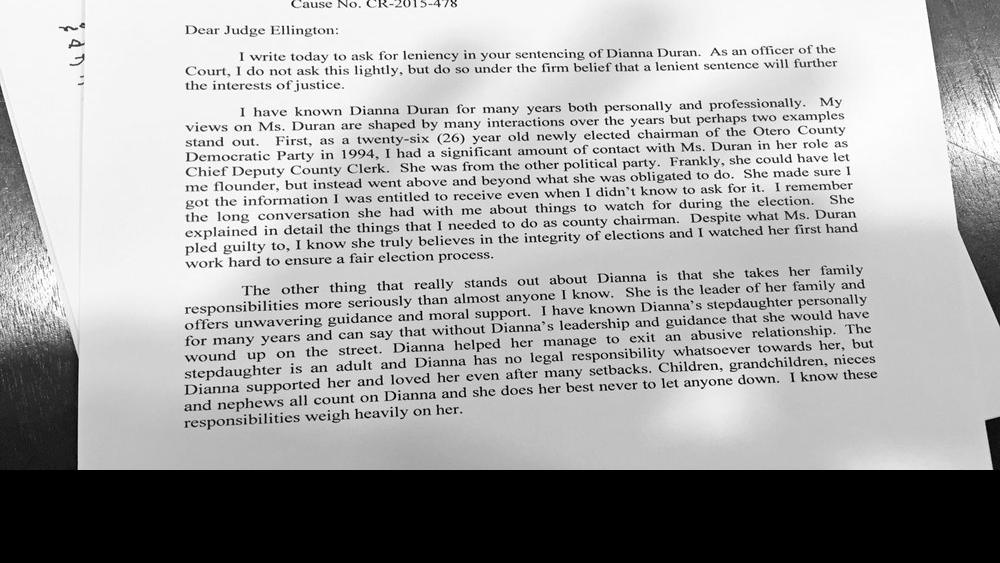 Rep Pearce Writes Letter To Judge Urging Leniency At Duran Sentencing Local News Santafenewmexican Com