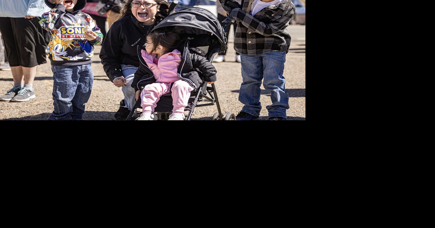 Hundreds rally for Epstein victims at Zorro Ranch on