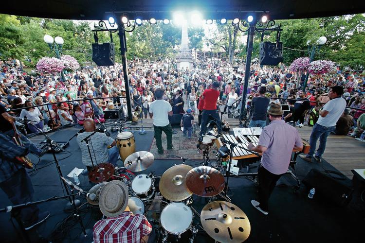 Nosotros opens Santa Fe Bandstand with Latin beats Local News
