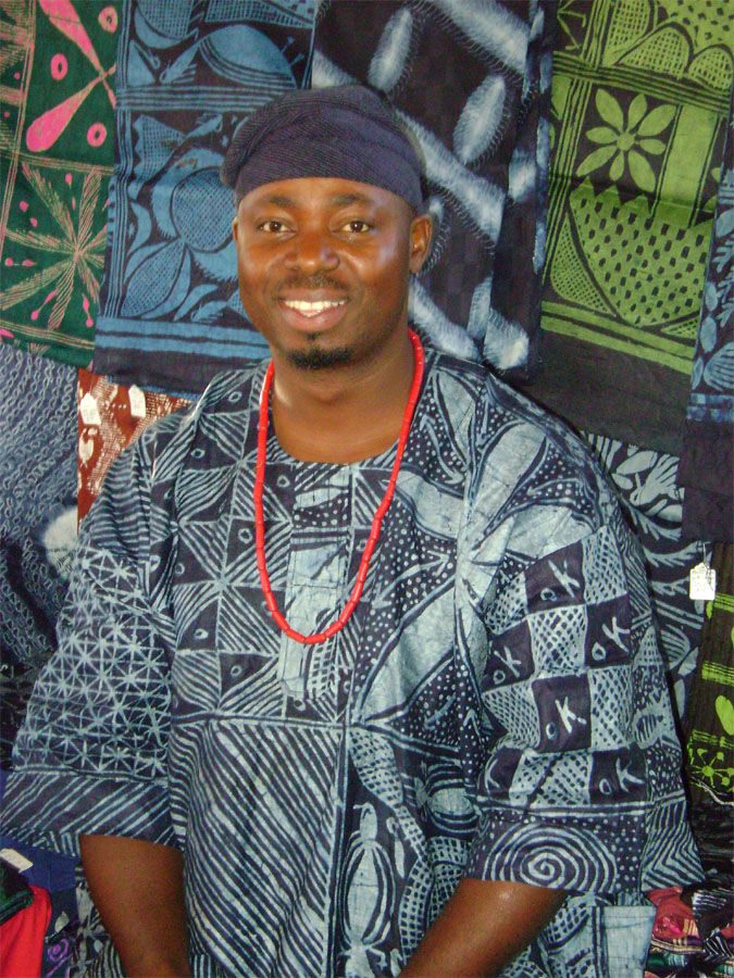 Mood indigo: Gasali Adeyemo's textile designs | Art | santafenewmexican.com
