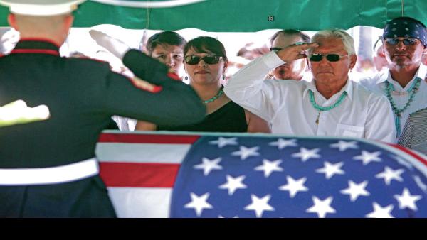 Last Original Code Talker Laid To Rest In Santa Fe National