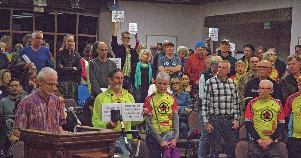 Cyclists raise safety concerns at City Council meeting, seek better way to protect people on roadways