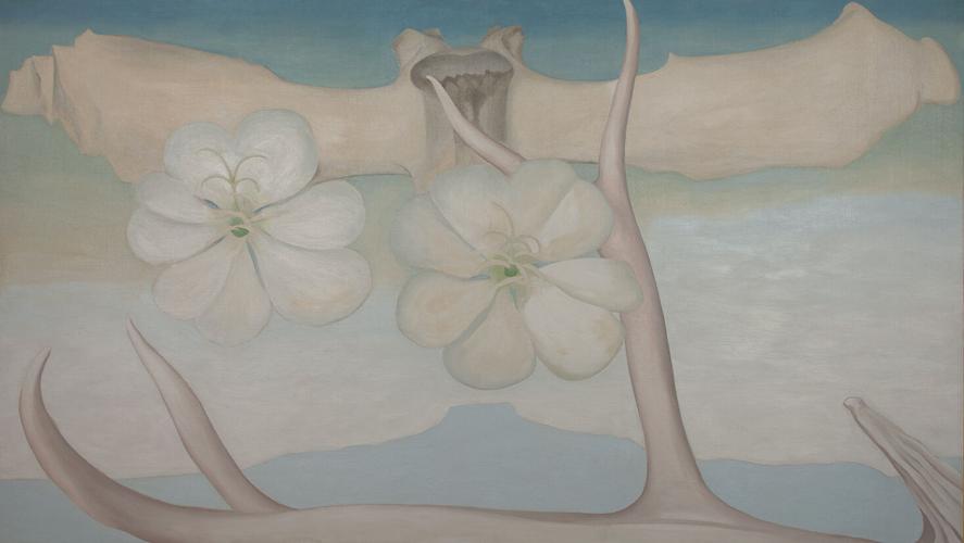 The conservation history of Georgia O'Keeffe's 'Spring'