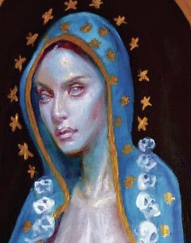 L A Artist S Scantily Clad Guadalupe Raises Ire Of Local