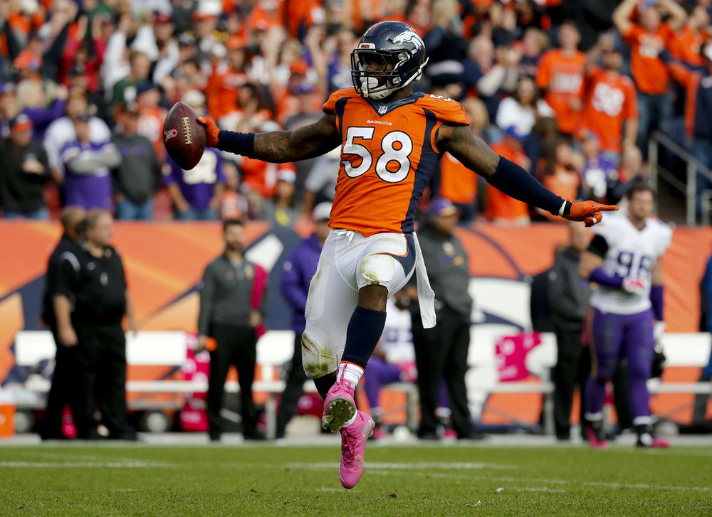 Awesome Artifacts Von Miller Denver Broncos Super Bowl MVP Signed Jersey by Awesome Artifact