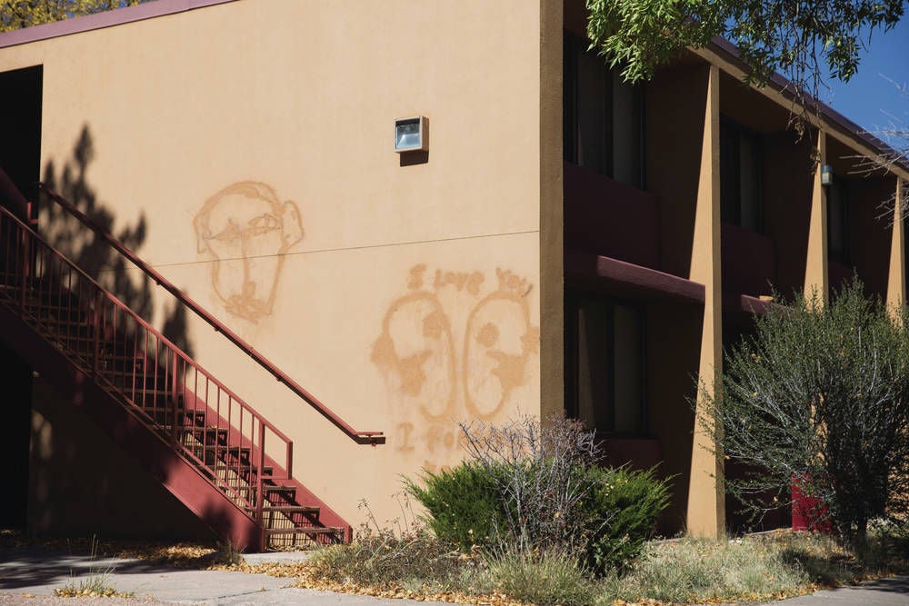Santa Fe University of Art and Design resembling ‘a ghost