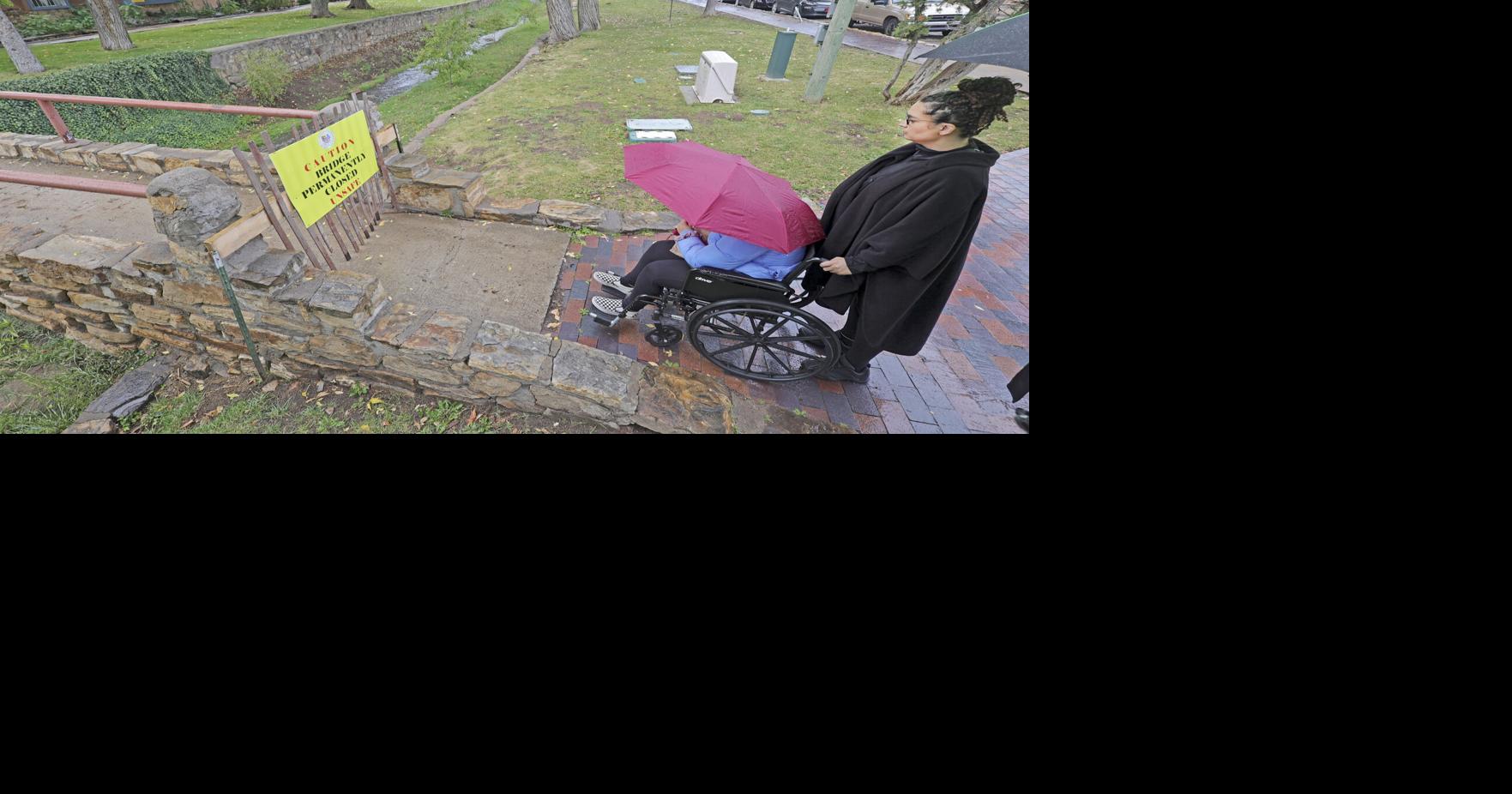 Deteriorating footbridge in downtown Santa Fe closed Local News