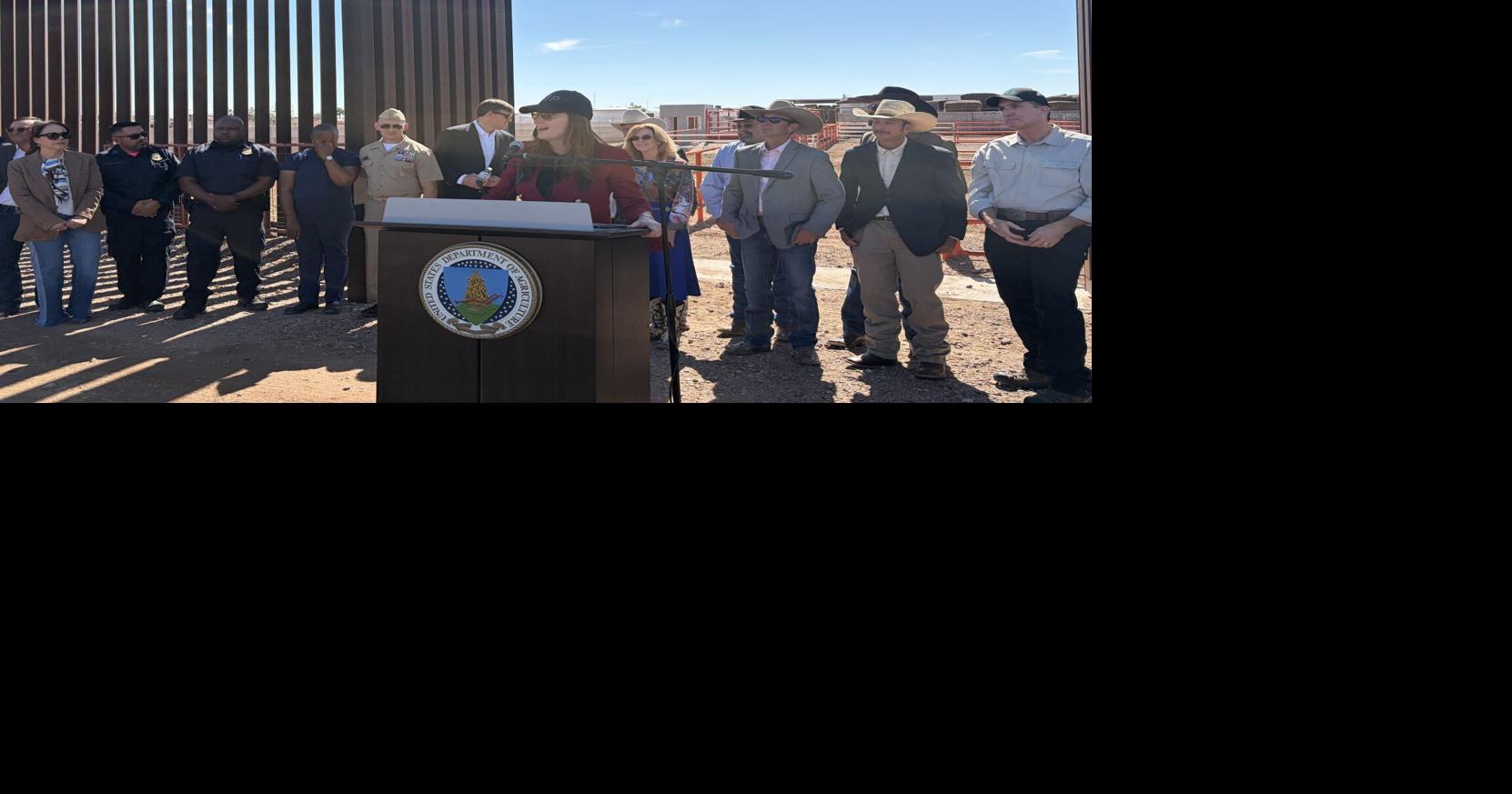 USDA secretary marks reopening of New Mexico stockyard after parasite ...