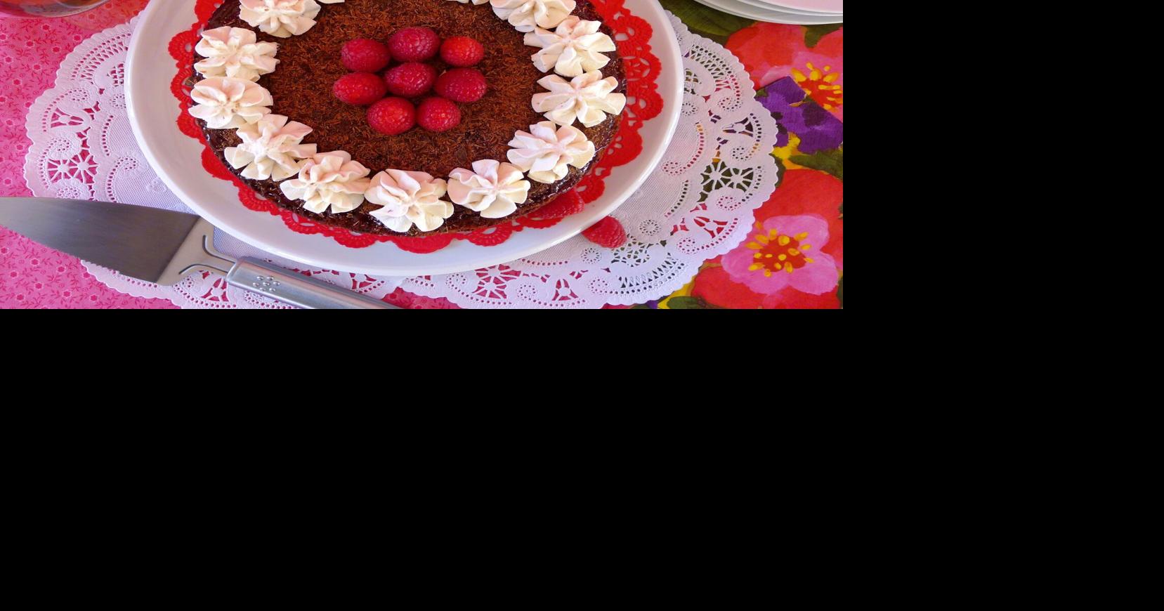 Take Valentine's Day to another level with chocolate-raspberry torte ...