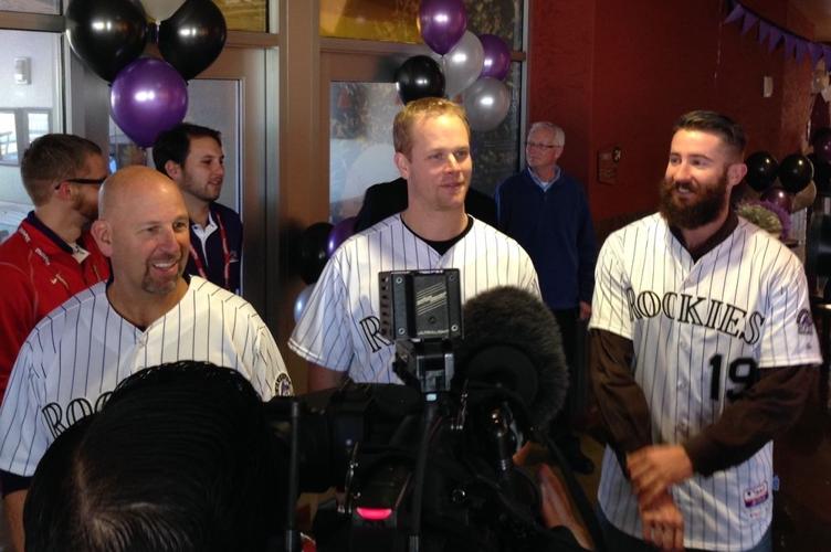 Rockies' caravan stops in New Mexico to Isotopes Sports