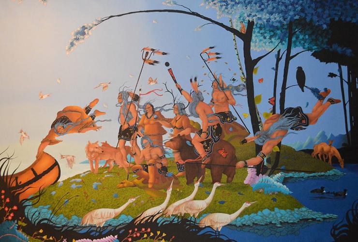 The Great Hare's mission: Painter Rabbett Before Horses Strickland ...