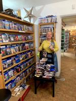 Lisa Harris from the video store