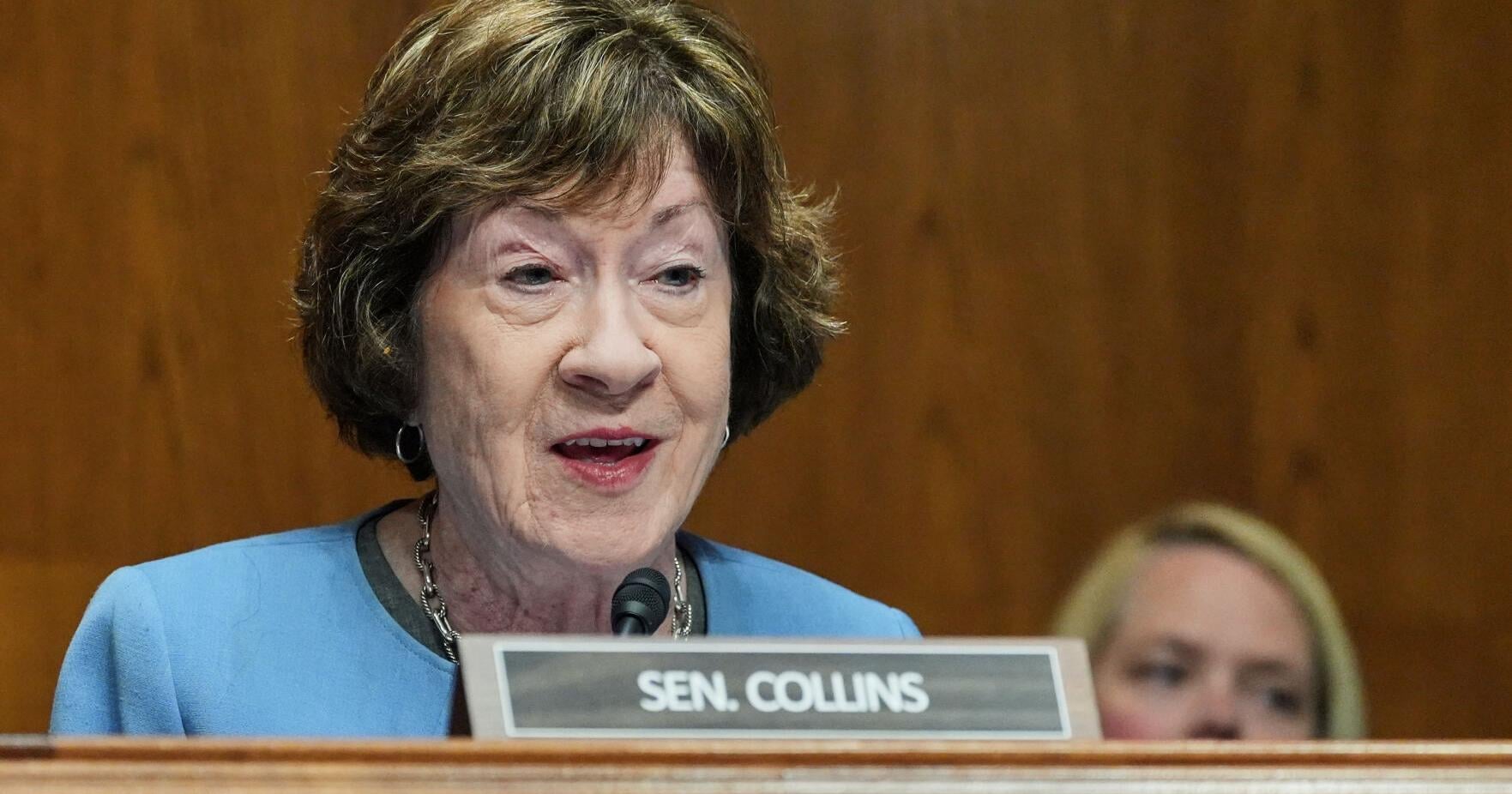 Supreme Court vote shadows Maine Sen . Susan Collins in her first race after abortion rights decision