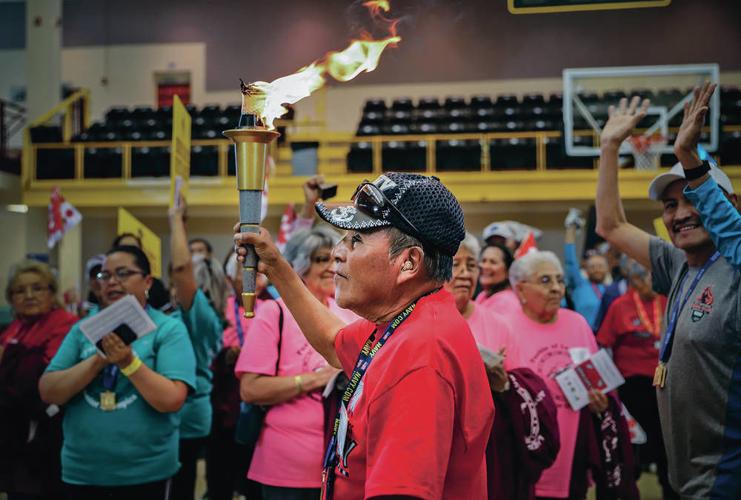 Carrying torch for New Mexico Senior Olympics Local News