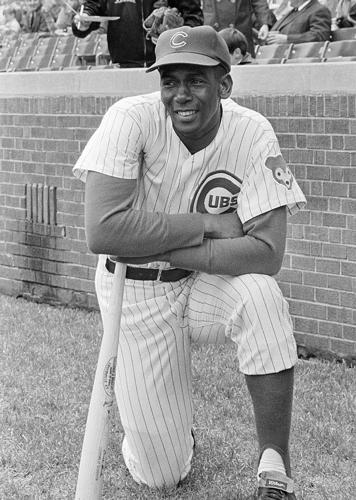 45 years ago today, Ernie Banks hit his 500th home run