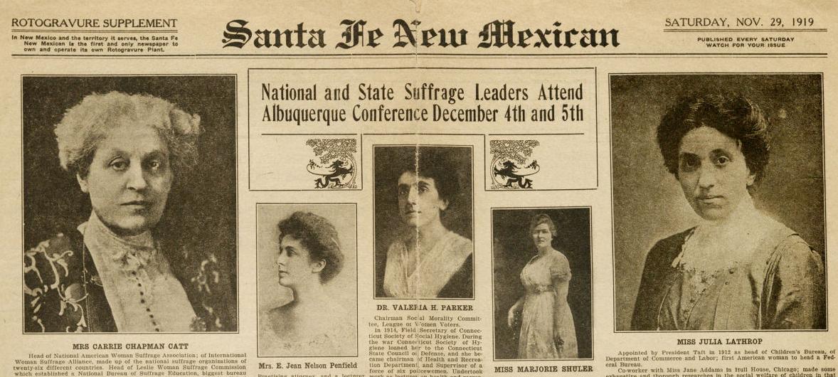 Sphere Of Usefulness New Mexico And Women S Suffrage
