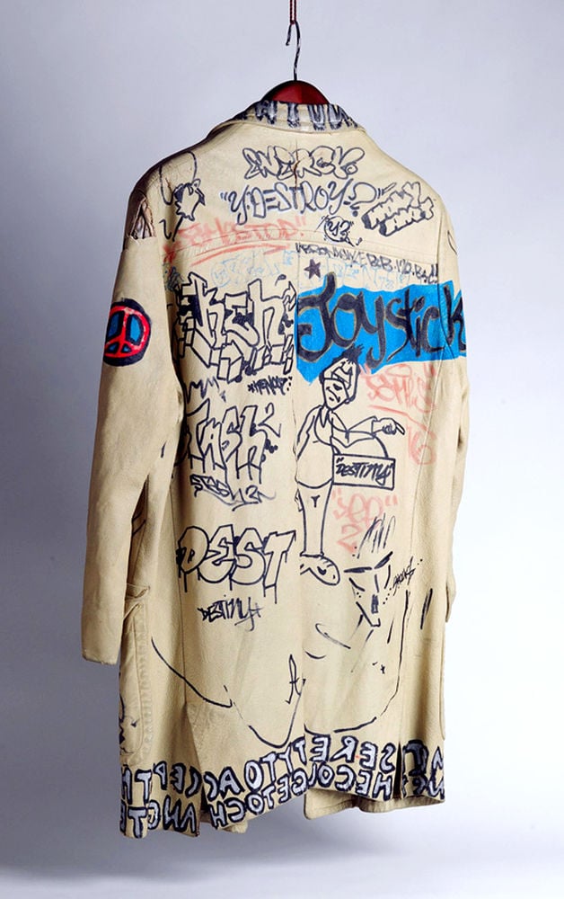 Basquiat-tagged leather jacket going to auction | News ...