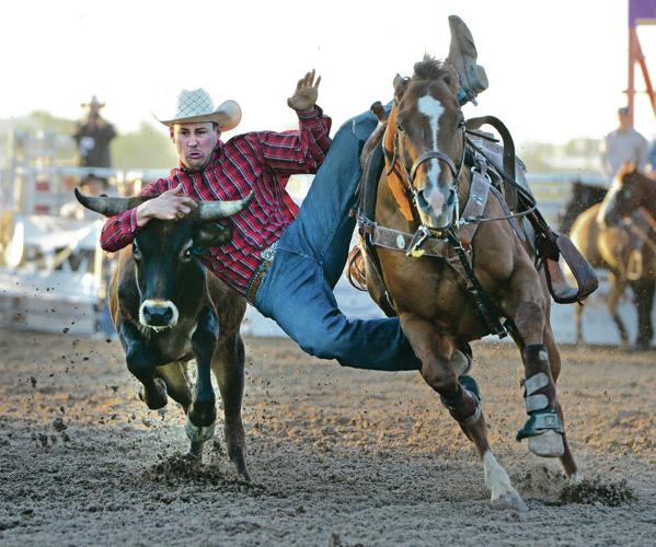 Steer wrestler from N.M. aiming to finish in the money Sports