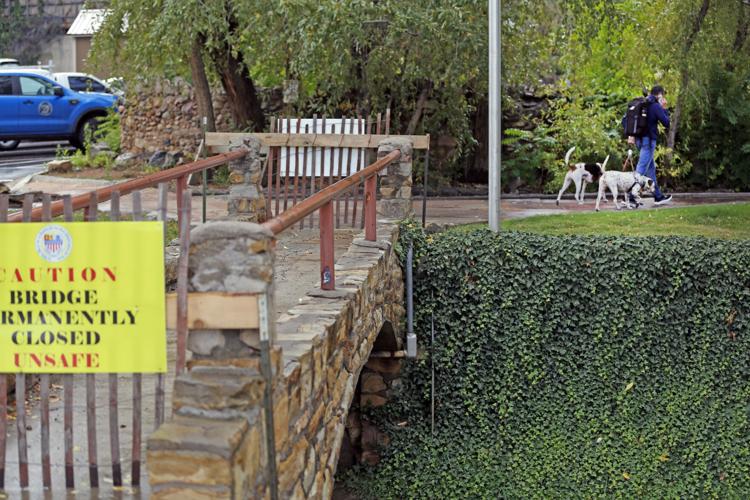 Deteriorating footbridge in downtown Santa Fe closed Local News