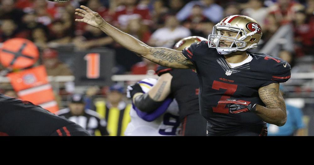 Colin Kaepernick Leads 49ers In 2014 Jersey Sales