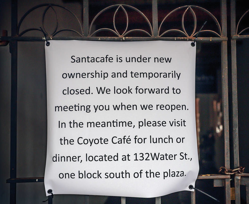 Owner Of Coyote Cafe Buys Santacafe Temporarily Closes It For Renovations Business Santafenewmexican Com