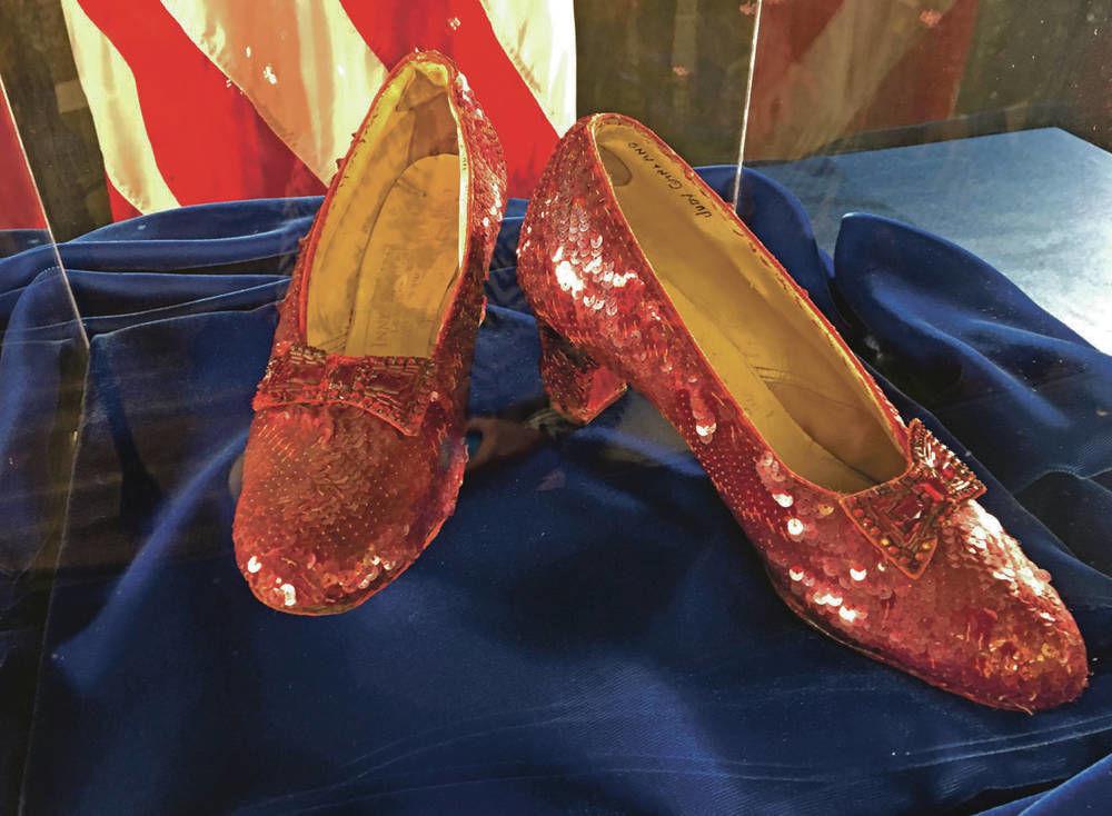 Dorothy Ruby Slippers Stolen _ FBI finds stolen ruby slippers from ...