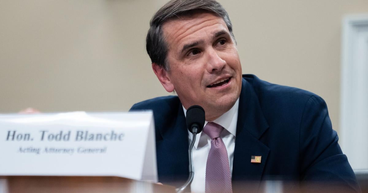 President Trump says he will nominate Todd Blanche to serve as attorney general | Ap | santafenewmexican.com President Trump says he will nominate Todd Blanche to serve as attorney general | Ap | santafenewmexican.com