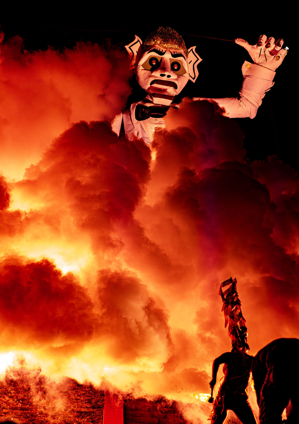 Zozobra burns in massive, joyous inferno for centennial | Local