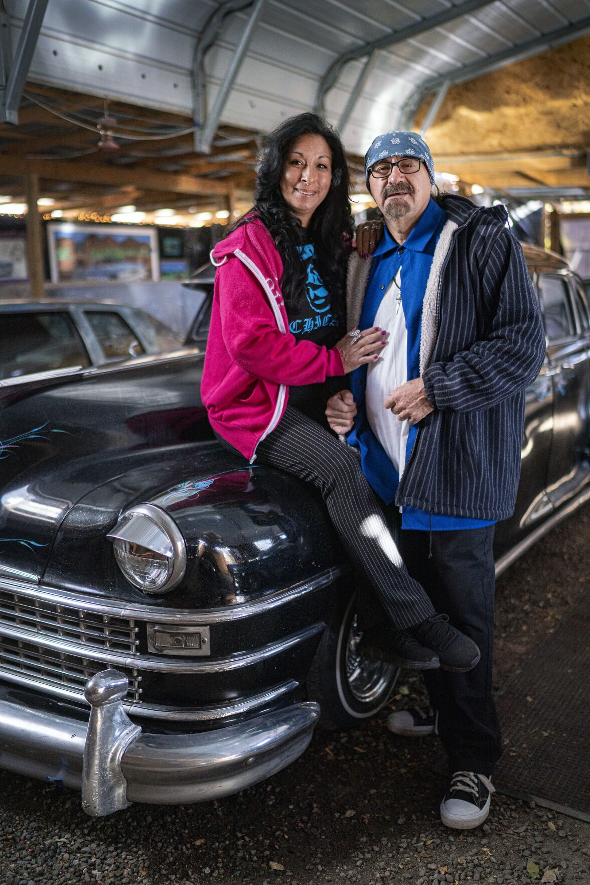 Joan and Arthur 'Low Low' Medina: Love from a lowrider trunk