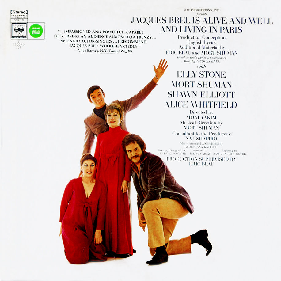 Songs of angst and optimism: Jacques Brel Is Alive and Well and