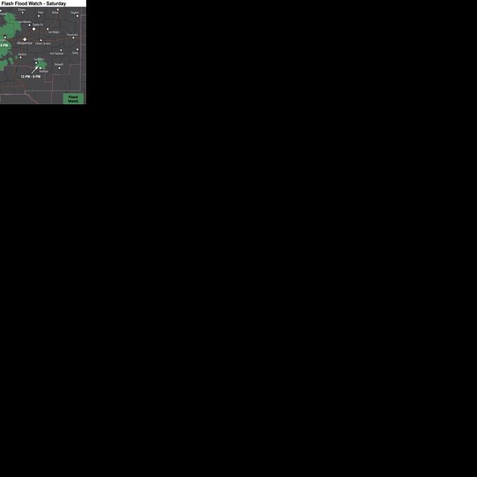Flash flooding possible for burn scars, Western New Mexico this weekend