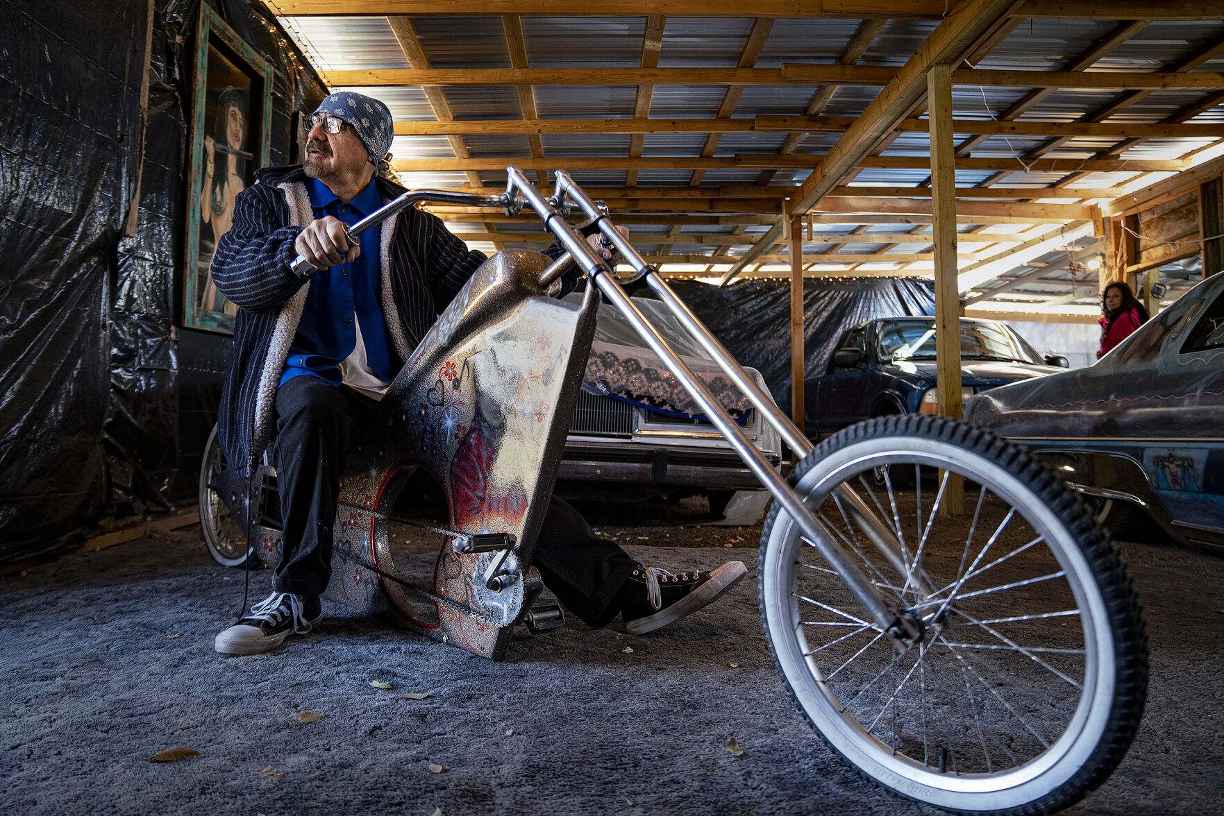 Joan and Arthur 'Low Low' Medina: Love from a lowrider trunk